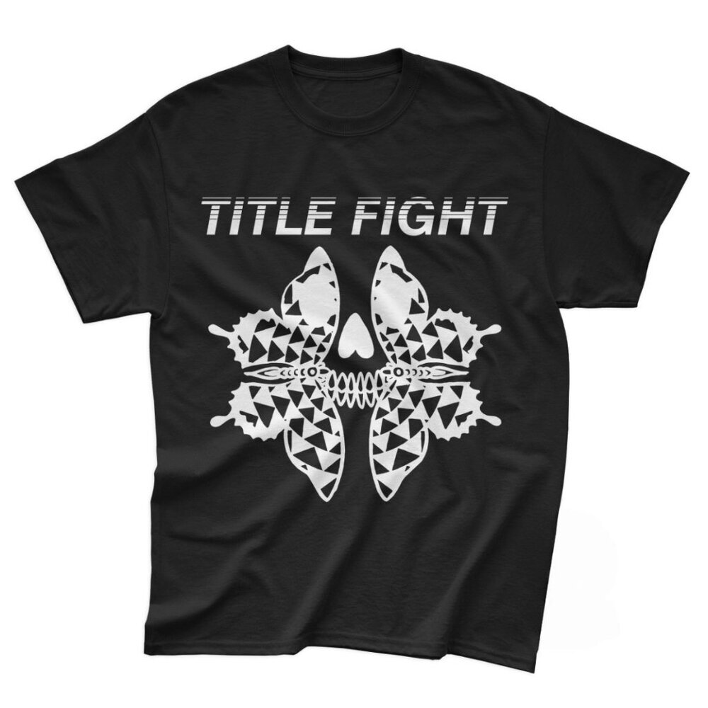 Title Fight Hardcore Punk Rock Band Minimal Graphic T-Shirt